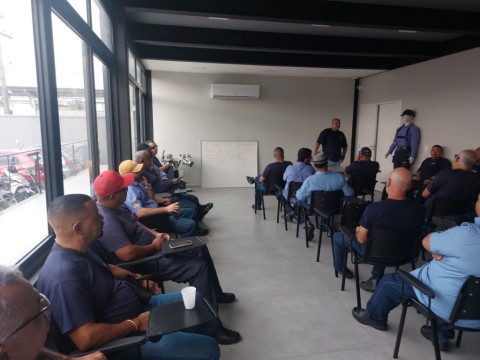 Filial Duque de Caxias promove DDS sobre manutenção elétrica e manobras seguras