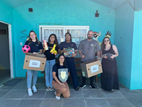 Um dia especial na Casa da Criança