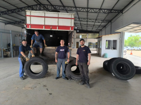 Destinação de pneus à reciclagem
