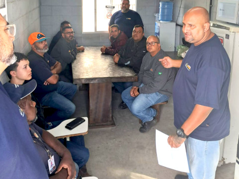 Treinamento de motorista na Filial Betim/MS