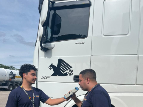 Testes de bafômetro: uma rotina na Hammes