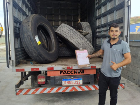 Destinação de pneus à reciclagem